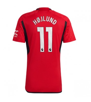 Manchester United Rasmus Hojlund #11 Hemmatröja 2023-24 Kortärmad